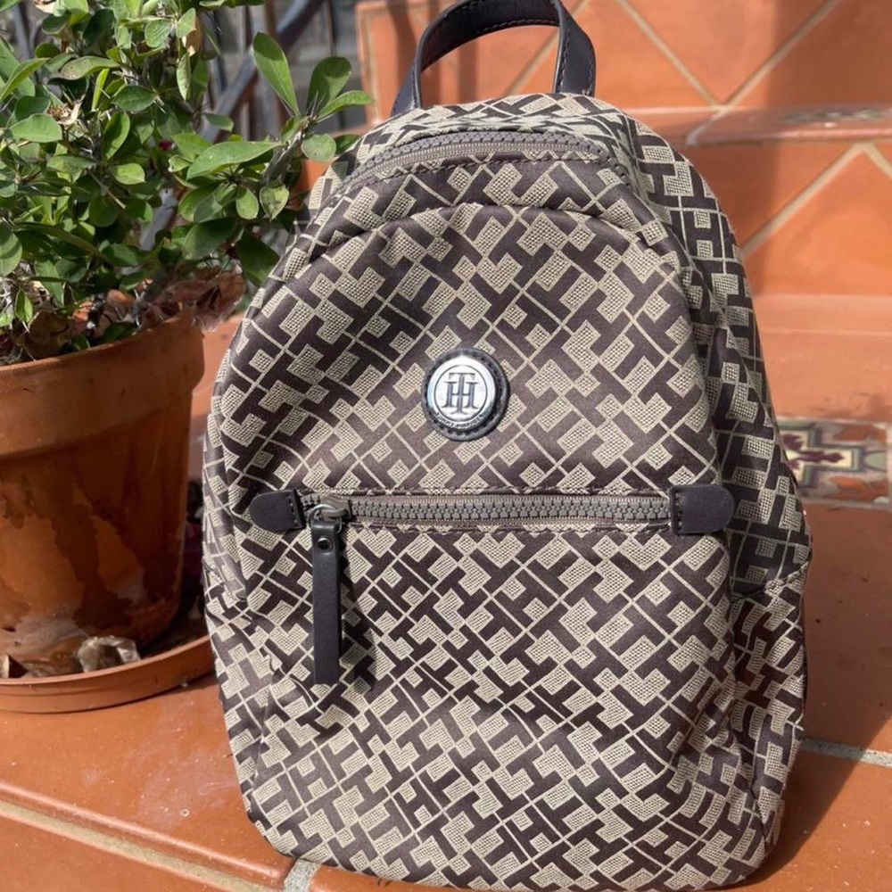 Tommy Hilfiger backpack! Remind me a lot of fendi backpack